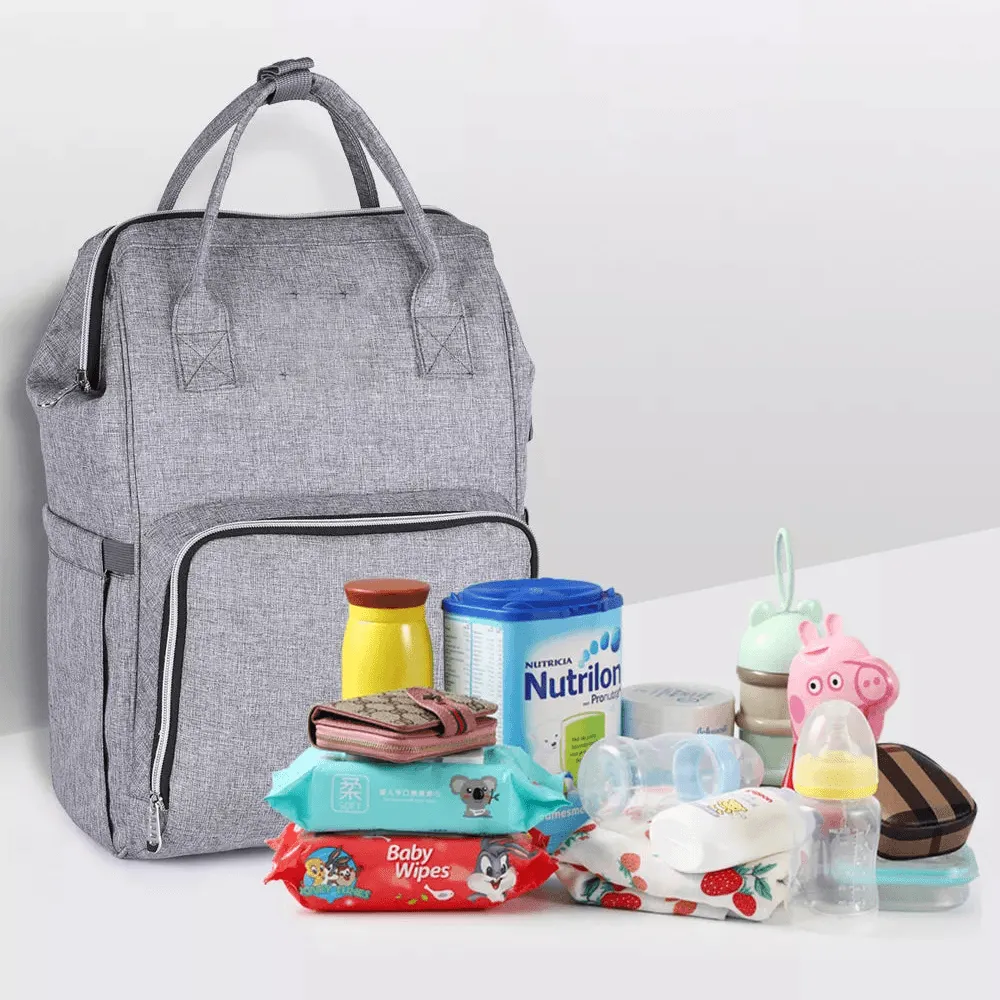 Baby Nappy Backpack - Stylish & Spacious Diaper Bag for Parents